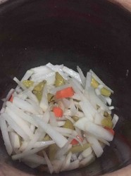 酸甜萝卜条