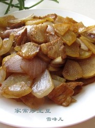 家常炒土豆