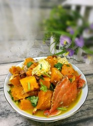 飞蟹炖南瓜