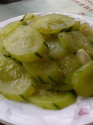 素炒黄瓜片