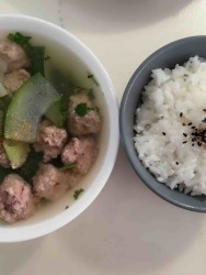 冬瓜羊肉丸子