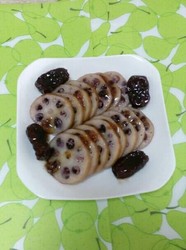 黑米糯米藕