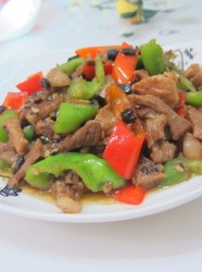 黑豆豉炒瘦肉