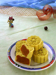 冰皮南瓜月饼