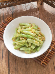 蒜香白豆角