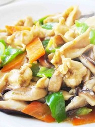 茶油籽油香菇鸡片
