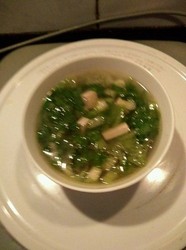 生菜豆腐汤