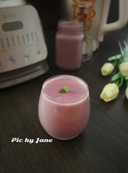 紫薯豆浆