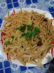 蒜香土豆丝