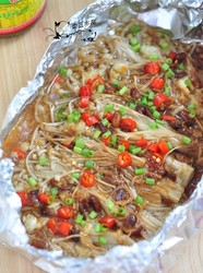 蒜蓉烤金针菇