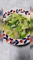大白菜炒菇