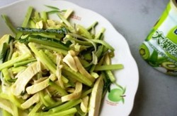 豆干炒黄瓜