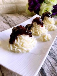 蓝莓土豆泥