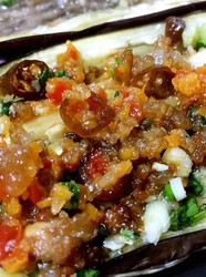 蒜蓉肉末烤茄子