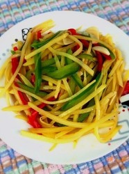 清炒土豆丝（微辣版）