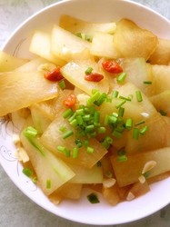 枸杞炒冬瓜