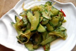 炒麻辣黄瓜