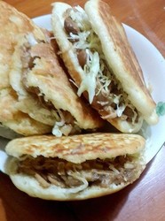 卤肉烧饼