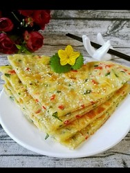 土豆丝鸡蛋汤饼