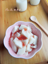 蓝莓豆腐