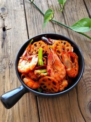 麻辣干锅虾