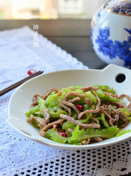 肉丝苦瓜