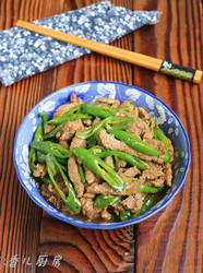 蚝油杭椒牛肉