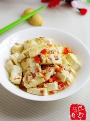 培根炒豆腐