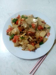 杏鲍菇炒肉片