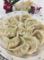 魔芋丝猪肉馅饺子