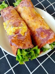 年夜饭硬菜之紫薯卷