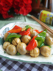 蚝油草菇