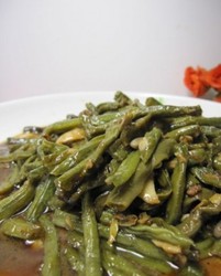 蒜香炒豆角