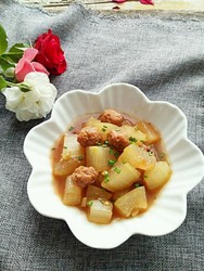糖醋冬瓜肉丸