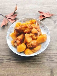 翅根焖土豆
