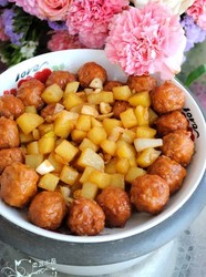 土豆烩丸子
