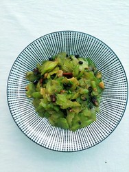 豆豉炒苦瓜
