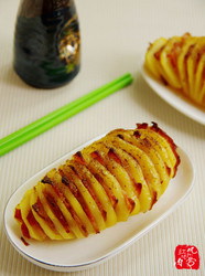 孜然培根风琴土豆