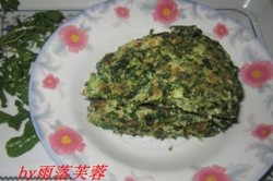 荠菜煎鸡蛋