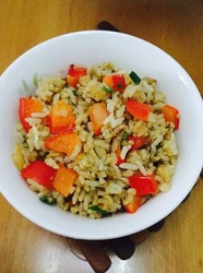 彩椒炒饭