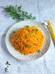 韩式辣酱炒土豆丝