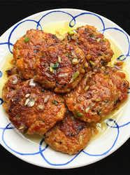 黑椒煎肉饼