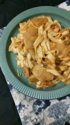 土豆片炒面