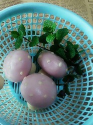 紫色的蘑菇馒头