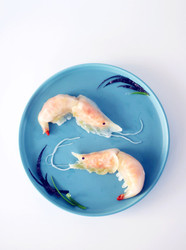 胡萝卜水晶虾饺