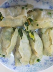韭菜虾仁锅烙