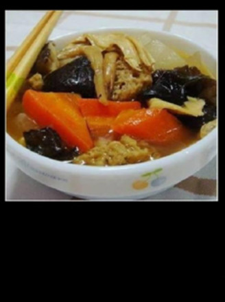 豆黄金天然腐竹煲