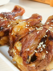 美味的香酥鸡腿（简单无油版）