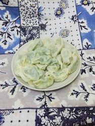 冬至素三鲜水饺