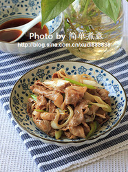 葱爆羊肉片